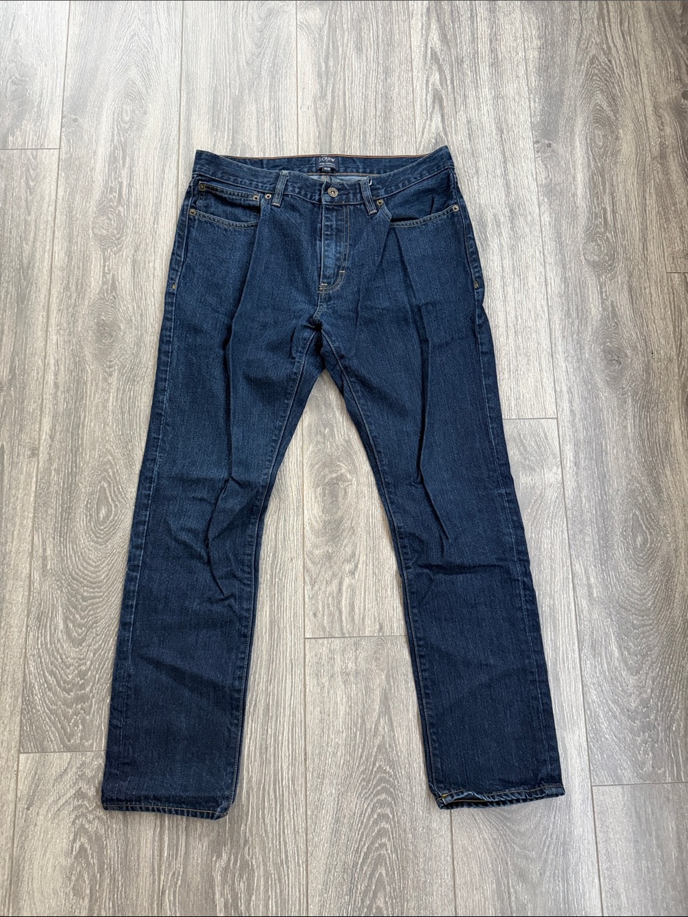 J. Crew - Dark Wash Straight Leg Jeans - Size W 32 L 30